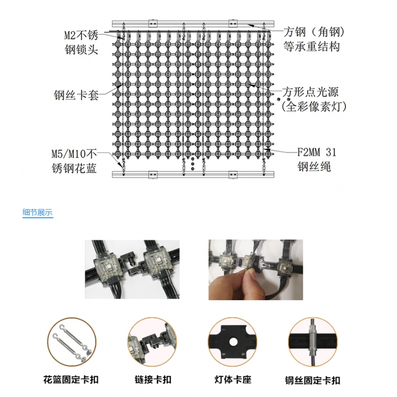 P38.5 LED 網(wǎng)格屏，LED網(wǎng)格軟屏，戶(hù)外LED網(wǎng)格屏